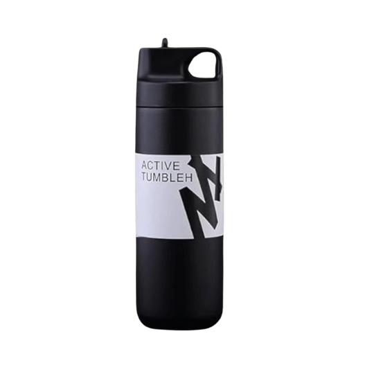 Active SS Bottle with Straw - 550ml