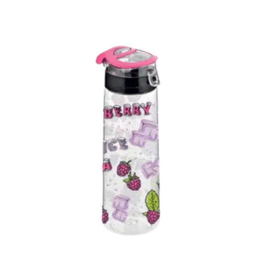 Decorated Plastic Water Bottle - 730ml