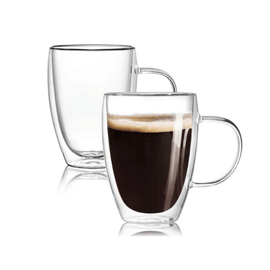 Double Wall Glass Mug - 350ml