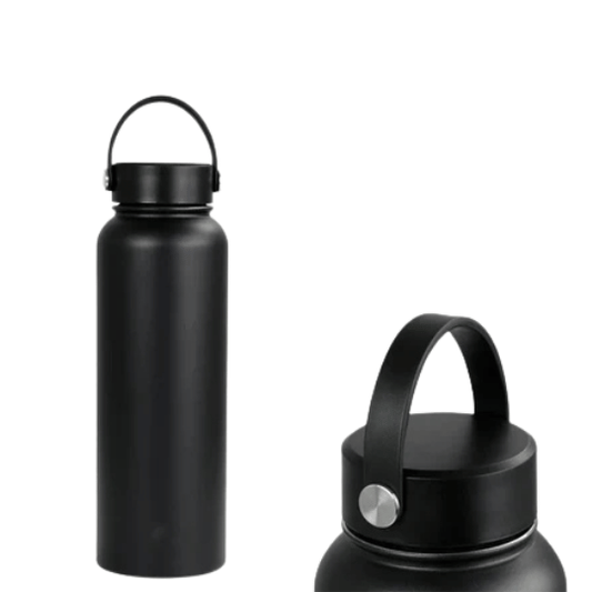 Double Wall SS Thermal Bottle with Lid - 800ml