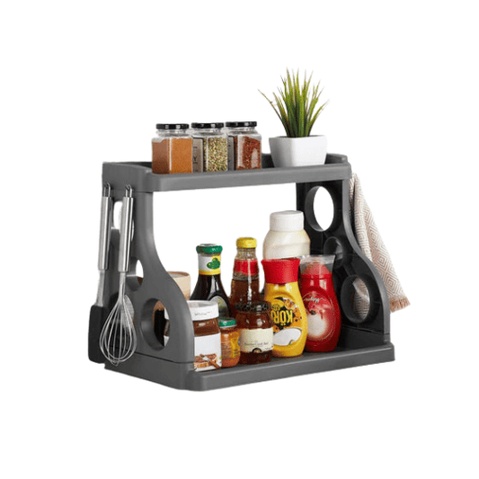 Kitchen Countertop Organizer - 2 Tiers - 38x24.5x31.5cm