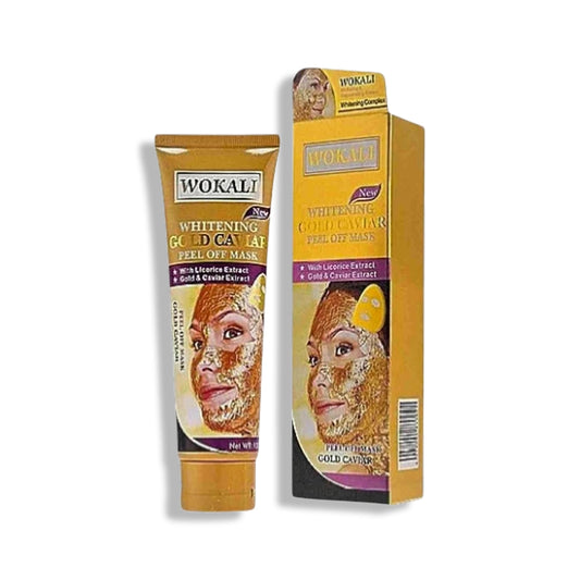 Wokali Whitening Gold Caviar Peel Off Mask - 130ml
